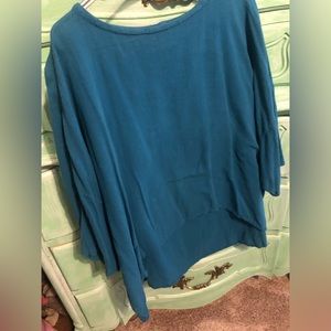 Oh my Gauze teal top